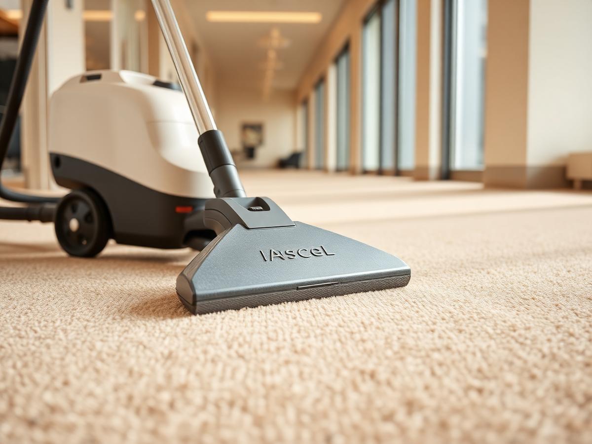 Carpet extraction on office carpet